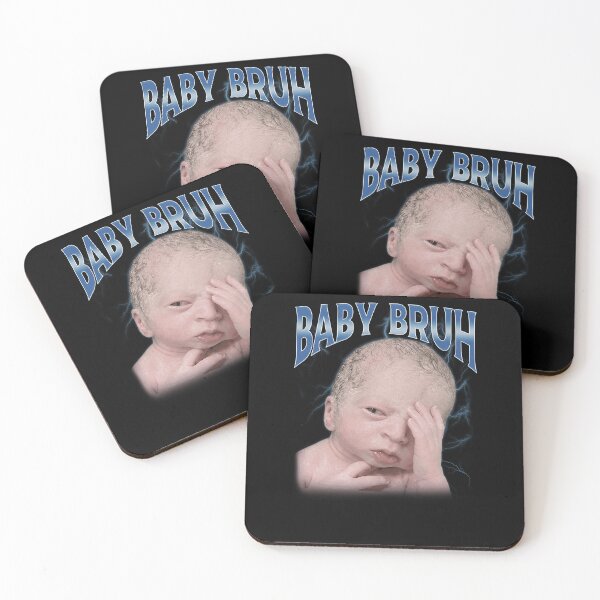 Item preview, Baby Bruh Meme Funny Reaction Humor designed and sold by elderberry.