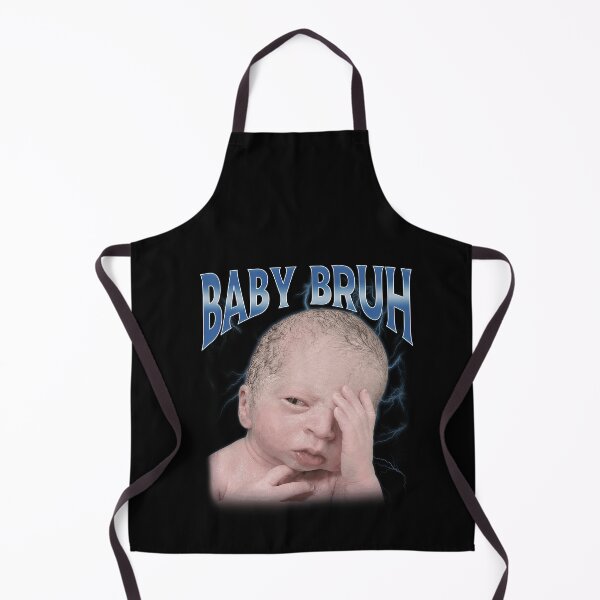 Item preview, Baby Bruh Meme Funny Reaction Humor designed and sold by elderberry.