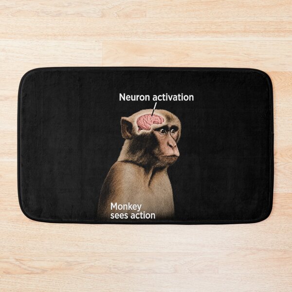 Item preview, Neuron Activation Monkey Reaction Meme designed and sold by elderberry.