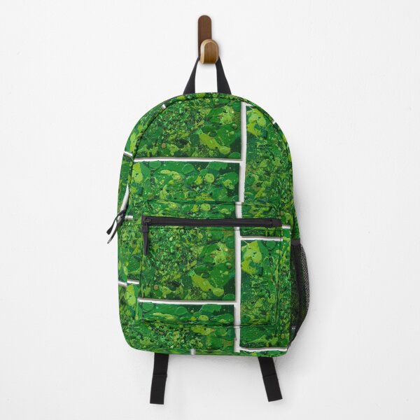 Item preview, Monochromatic Emerald Green Texture Abstract Art designed and sold by THE SPLATTERED HAUS BY SAGE BANKS.