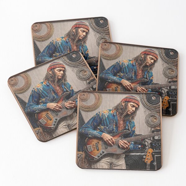 Item preview, Jaco Pastorius Bass String Art designed and sold by POPARTLOGOTEES.