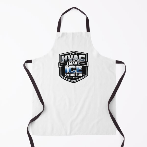 Item preview, HVAC Tech Badge -“I Make Ice on the Sun” Cooling Pro Design designed and sold by FrozenHeat97.