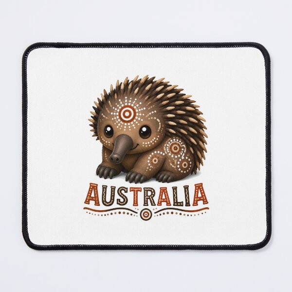 Item preview, Little Animals of Country – Australian-Inspired Art - Echidna designed and sold by Indigenous-Aus.