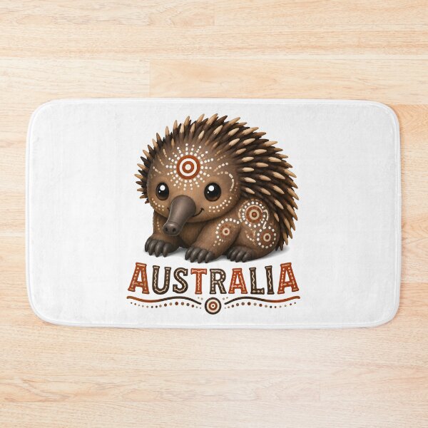 Item preview, Little Animals of Country – Australian-Inspired Art - Echidna designed and sold by Indigenous-Aus.