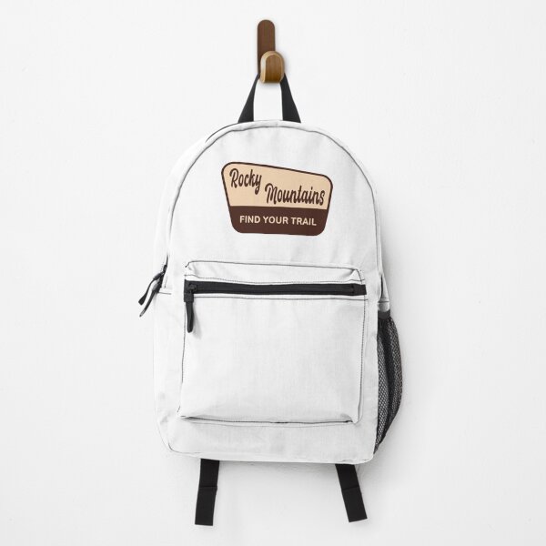 Item preview, Rocky Mountains Find Your Trail Outdoor Badge designed and sold by TrailheadStudio.