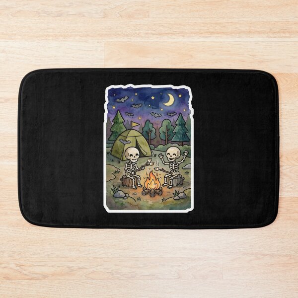 Item preview, Skeleton Camping Club - opt 2 designed and sold by jlStopMedia.