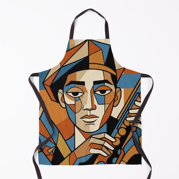 Item preview, Geometric Jazz: The Saxophonist in Cubism designed and sold by BlueBerry45.
