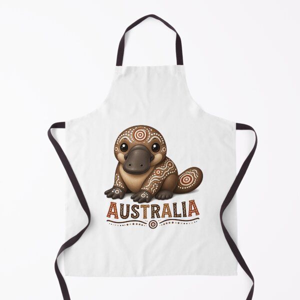 Item preview, Australian Wildlife Friends – Indigenous-Inspired Design - Platypus designed and sold by Indigenous-Aus.