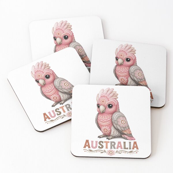Item preview, Little Aussie Animals – Patterns of Country - Galah designed and sold by Indigenous-Aus.