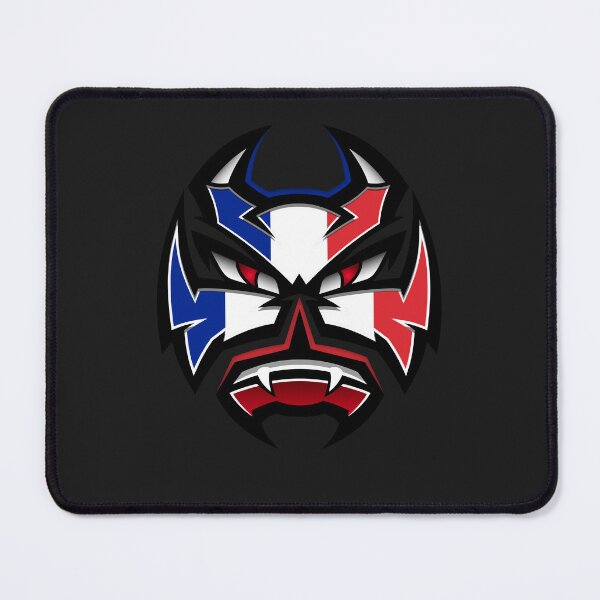 Item preview, Fabio Quartararo French Tricolor Devil Mask | MotoGP Fan Art designed and sold by Fan Art Station .