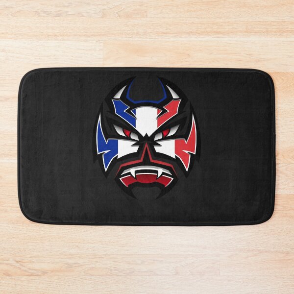 Item preview, Fabio Quartararo French Tricolor Devil Mask | MotoGP Fan Art designed and sold by Fan Art Station .