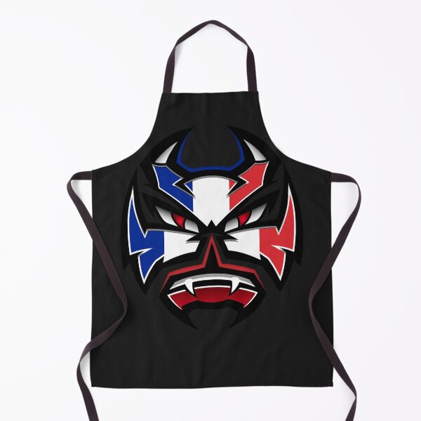 Item preview, Fabio Quartararo French Tricolor Devil Mask | MotoGP Fan Art designed and sold by Fan Art Station .