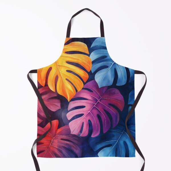 Item preview, Colourful Tropical Monstera Leaves Pattern designed and sold by 247GiftsbyTina.