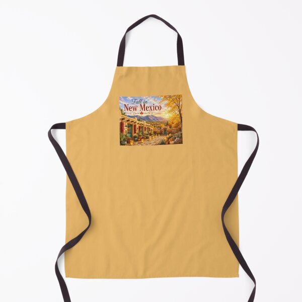 Item preview, Fall in New Mexico | Santa Fe Autumn Landscape | Southwest Fall Travel Art designed and sold by Novel Works Studio.
