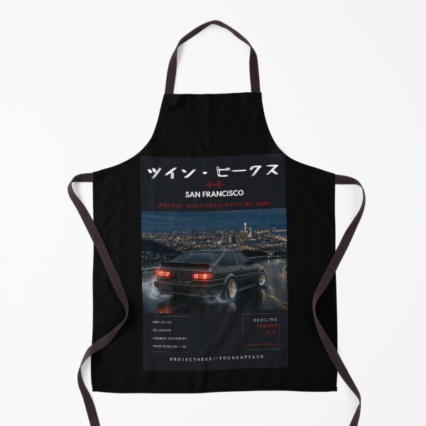 Item preview, AE86 Twin Peaks San Francisco Digital Print - Back View designed and sold by RedlineCircuit.