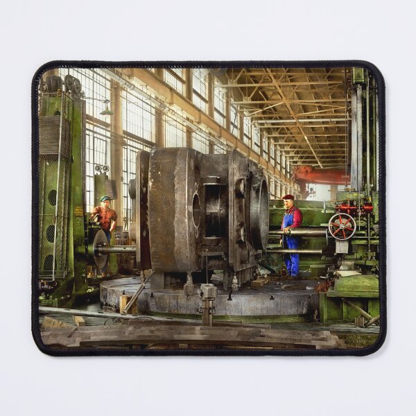 Item preview, Machinist - Boring - Taming the Iron Giant 1918 designed and sold by Mike Savad Photography.