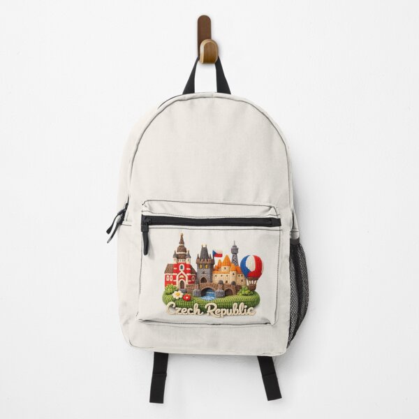 Item preview, Knitted Czech Republic Landmark | Handmade Yarn Knit Travel Souvenir designed and sold by Moons Studio.