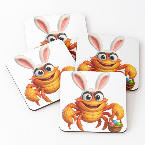 Item preview, Easter Yeti Crab designed and sold by Sillytoe.