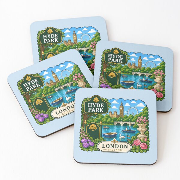 Item preview, Hyde Park, London, England designed and sold by Myra365Art.