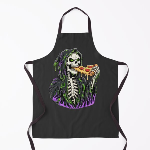 Item preview, Pizza death grim reaper designed and sold by unionpride.