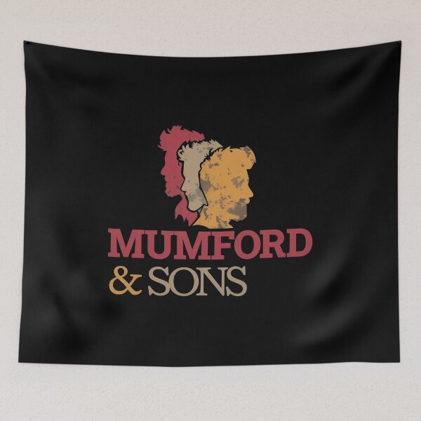 Item preview, MUMFORD & SONS Group Silhouette designed and sold by RoseArtGraphic.