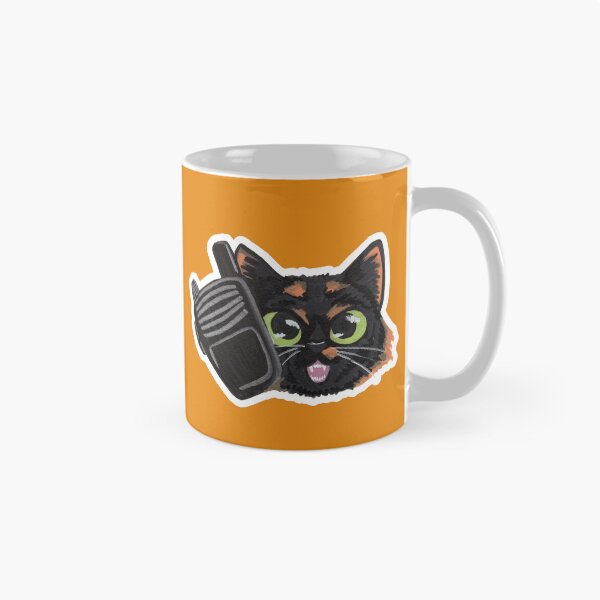Item preview, Walkie Talkie Cat designed and sold by TheMuseMirage.