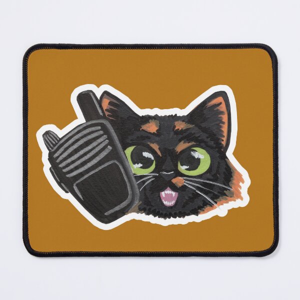 Item preview, Walkie Talkie Cat designed and sold by TheMuseMirage.