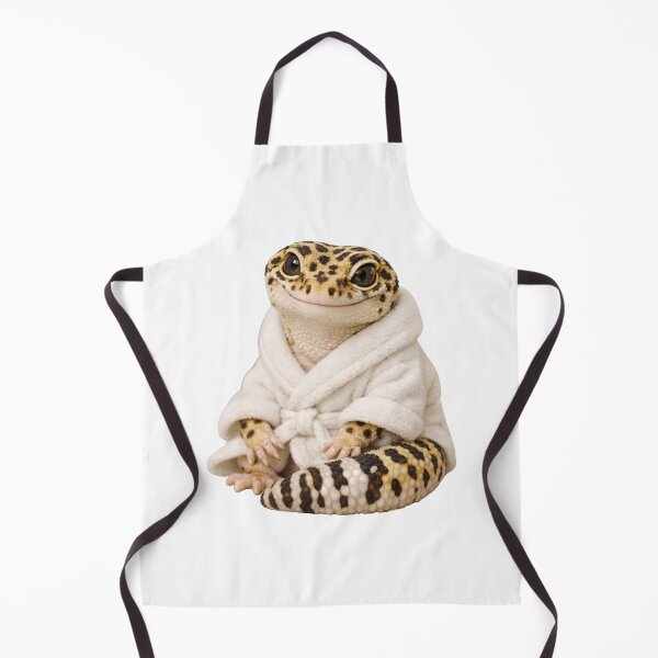 Item preview, Bathrobe Leopard Gecko designed and sold by Sillytoe.