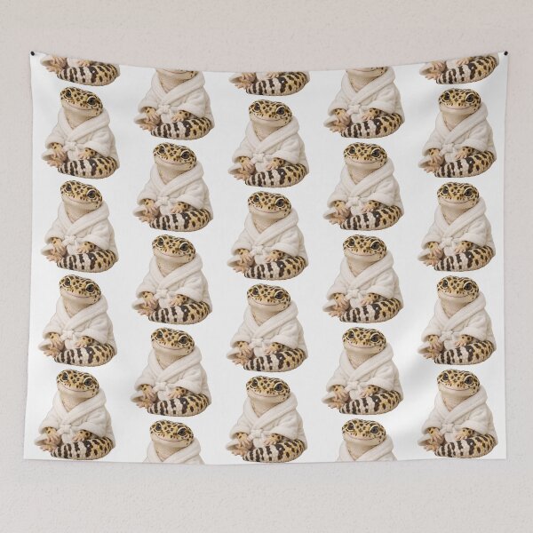 Item preview, Bathrobe Leopard Gecko designed and sold by Sillytoe.
