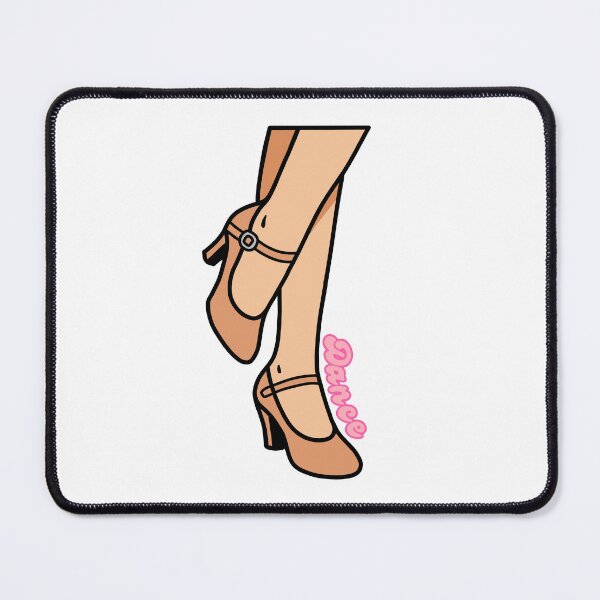 Item preview, Dance Character Heels (tan) Decal designed and sold by Jo's Lil' Things.
