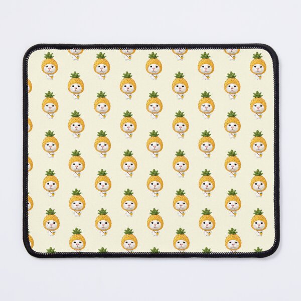 Item preview, Cute Pineapple Cat - Funny Tropical Feline Costume Art designed and sold by arfindo-indra.