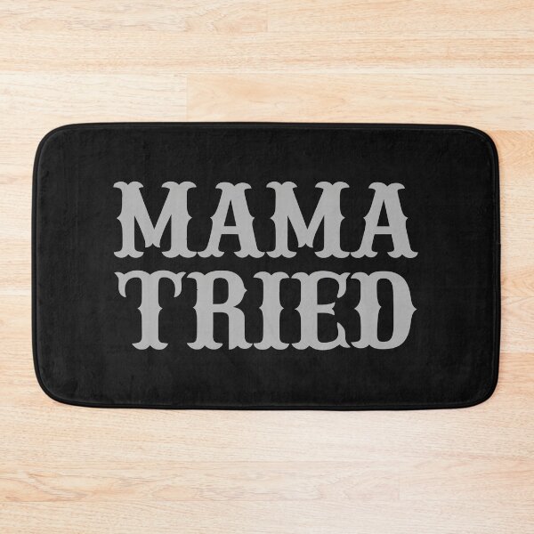 Item preview, MAMA TRIED Bold Western Typeface Statement designed and sold by TeeParteaArt.