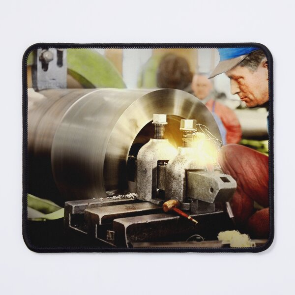 Item preview, Machinist - Lathe - Bore Sighted 1917 designed and sold by Mike Savad Photography.