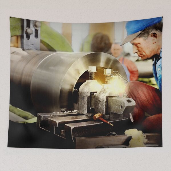 Item preview, Machinist - Lathe - Bore Sighted 1917 designed and sold by Mike Savad Photography.