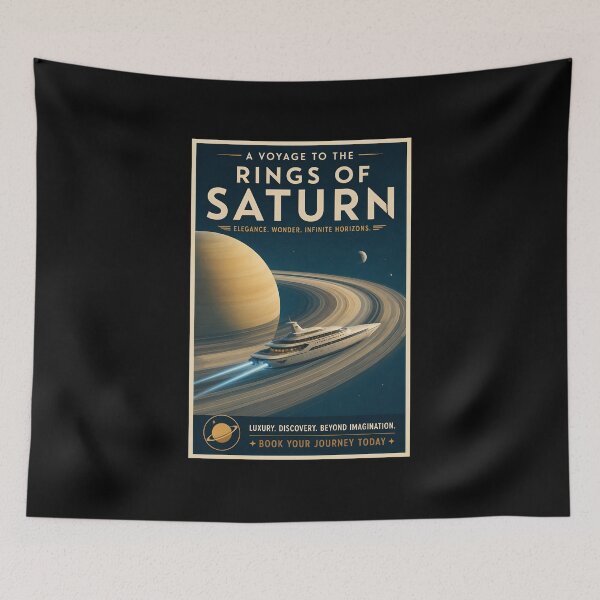 Item preview, A Voyage To The Rings of Saturn designed and sold by Moviebuff91.