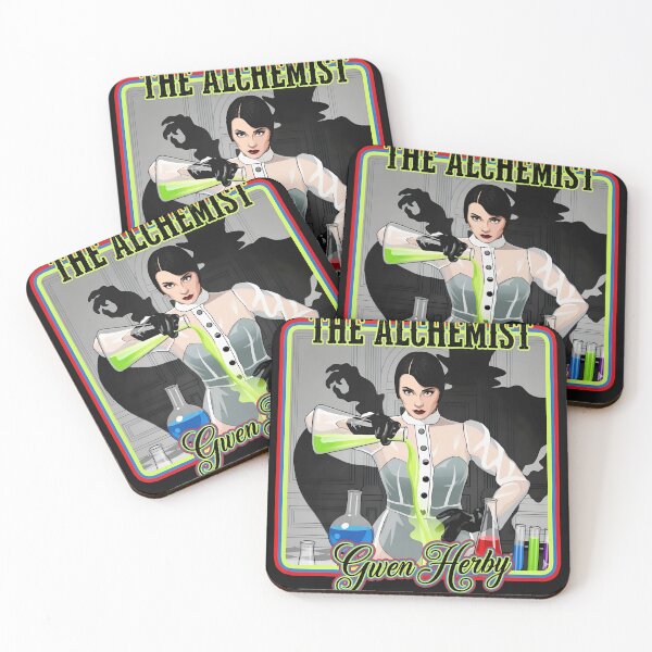 Item preview, THE ALCHEMIST Queen Herby Neon Potion Art designed and sold by TeeParteaArt.