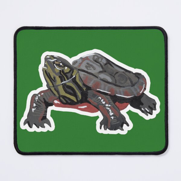 Item preview, A painted painted turtle designed and sold by TheMuseMirage.