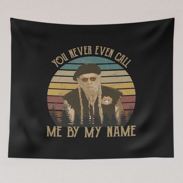 Item preview, Never Even Call Me By My Name Retro Tribute designed and sold by TeeParteaArt.