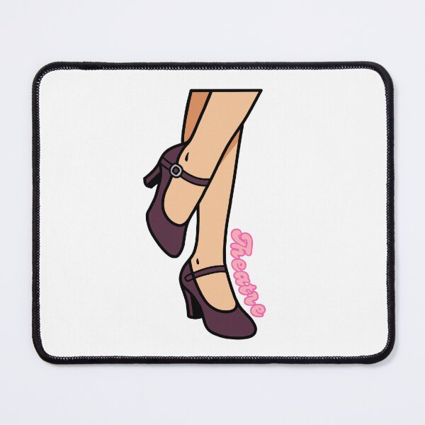 Item preview, Theatre Character Heels (black) Decal designed and sold by Jo's Lil' Things.