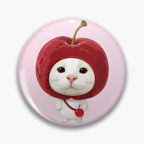 Item preview, Cute Cherry Cat - Funny Fruit Feline Costume Art designed and sold by arfindo-indra.