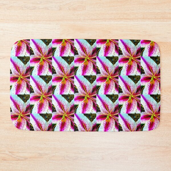 Item preview, Pink and White Oriental Lily designed and sold by KaleidoscopeMeg.