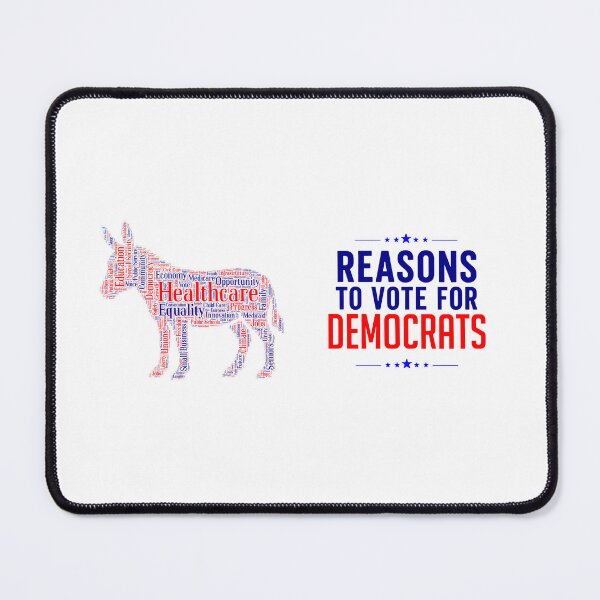 Item preview, Reasons to Vote for Democrats Political Satire Election Design designed and sold by SeriouslyArtistical.