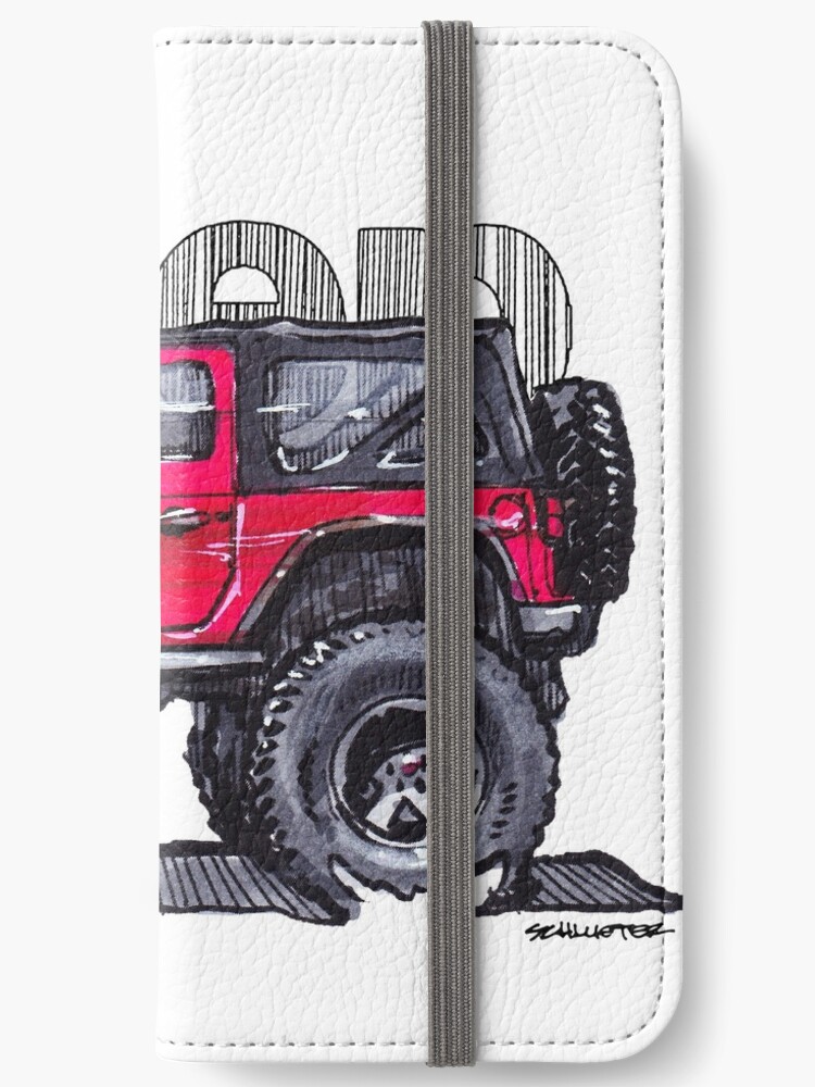 Jeep Wrangler Lifted >> Jk Wrangler Lifted 2dr Red Iphone Wallet By Robert1117 Jeep Wrangler Lifted >> Jk Wrangler Lifted 2dr Red Iphone Wallet By Robert1117