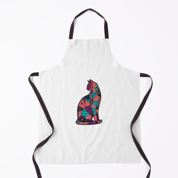 Item preview, Mosaic Cat Geometric Art Design designed and sold by Elkhomsiy.