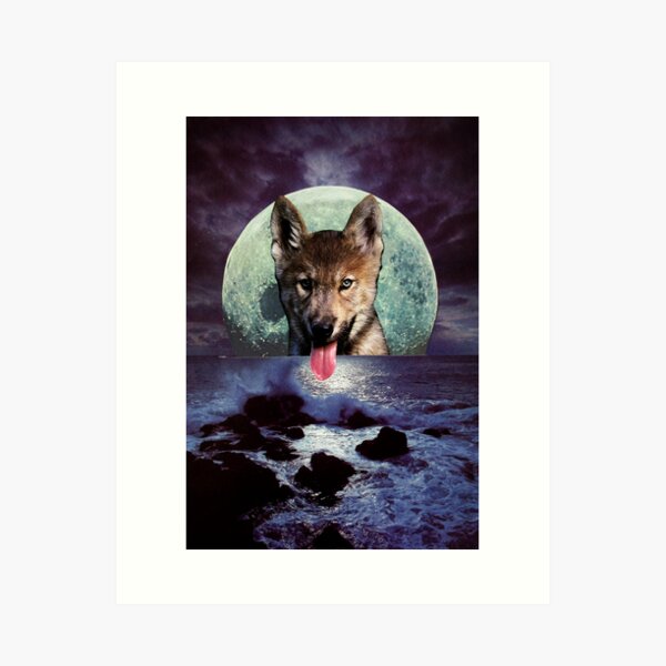 Item preview, Wolf Moon designed and sold by KiriMacauley.