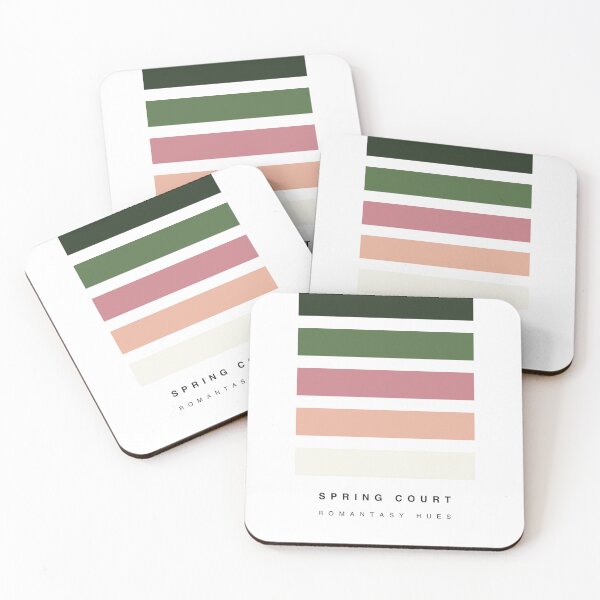 Item preview, ‘Spring Court’ Romantasy Hue Palette designed and sold by The Colourful Game.