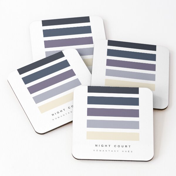 Item preview, ‘Night Court’ Romantasy Hue Palette designed and sold by The Colourful Game.