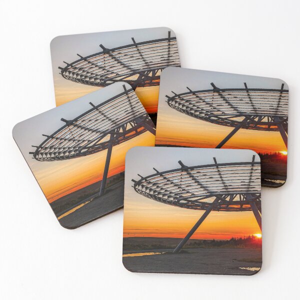 Item preview, Halo Sculpture at Sunset  designed and sold by Shutterbird Robyn Joyce Photography.