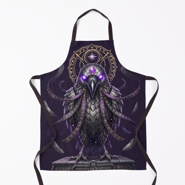 Item preview, Mystic Raven Oath Keeper | Arcane Temple Guardian designed and sold by Origamoart.