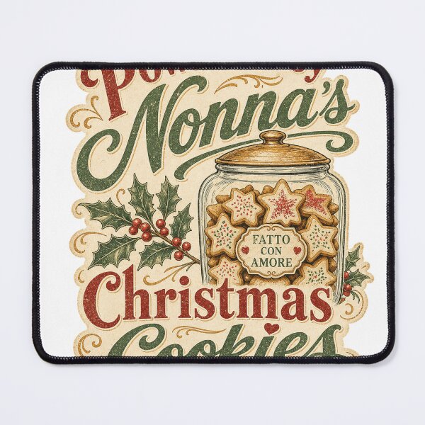 Item preview, Powered by Nonnas Christmas Cookies Vintage cookie jar designed and sold by BoosterShop.